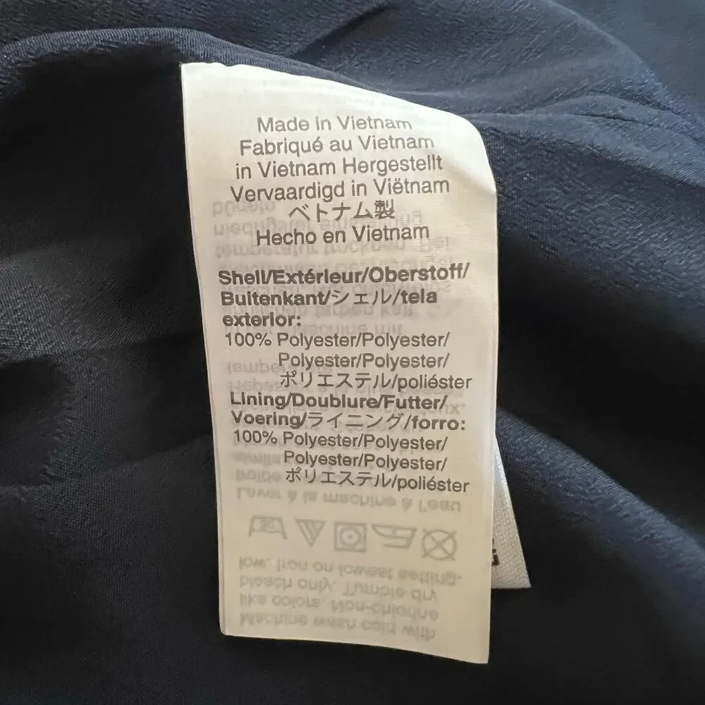 J. Crew Plaid Dress Tie-neck tiered dress in Black Watch tartan - Picture 6 of 9